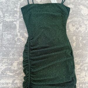 Green Sparkly Windsor Dress